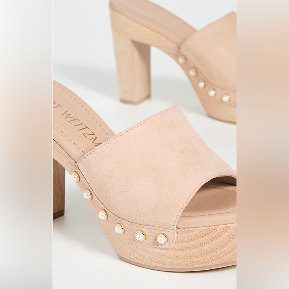 Stuart Weitzman Pearl Clog - image 3